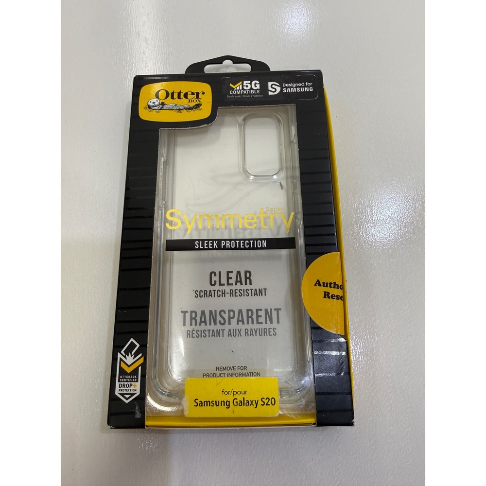 OtterBox Symmetry Series Clear Case for Samsung Galaxy S20 5G Transparent